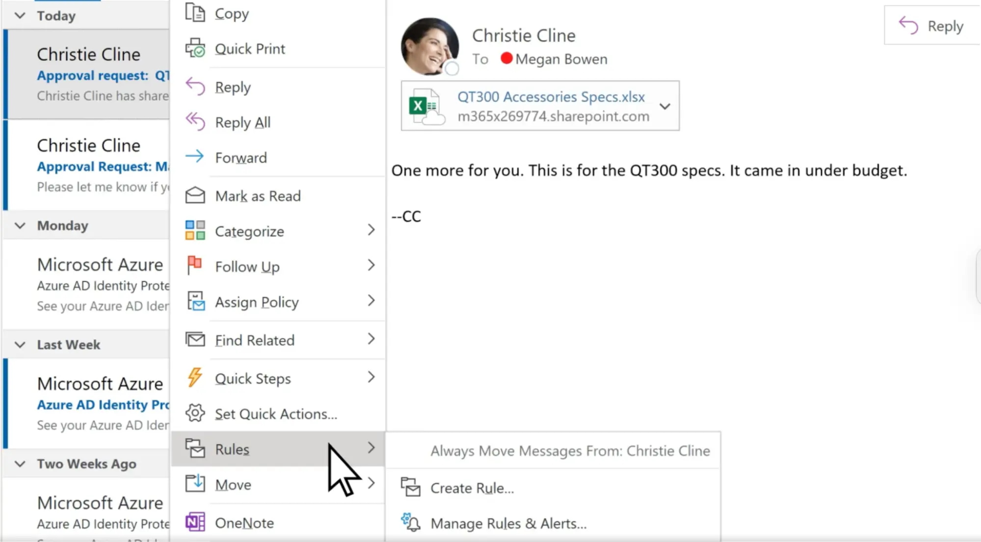 Source: Microsoft Outlook